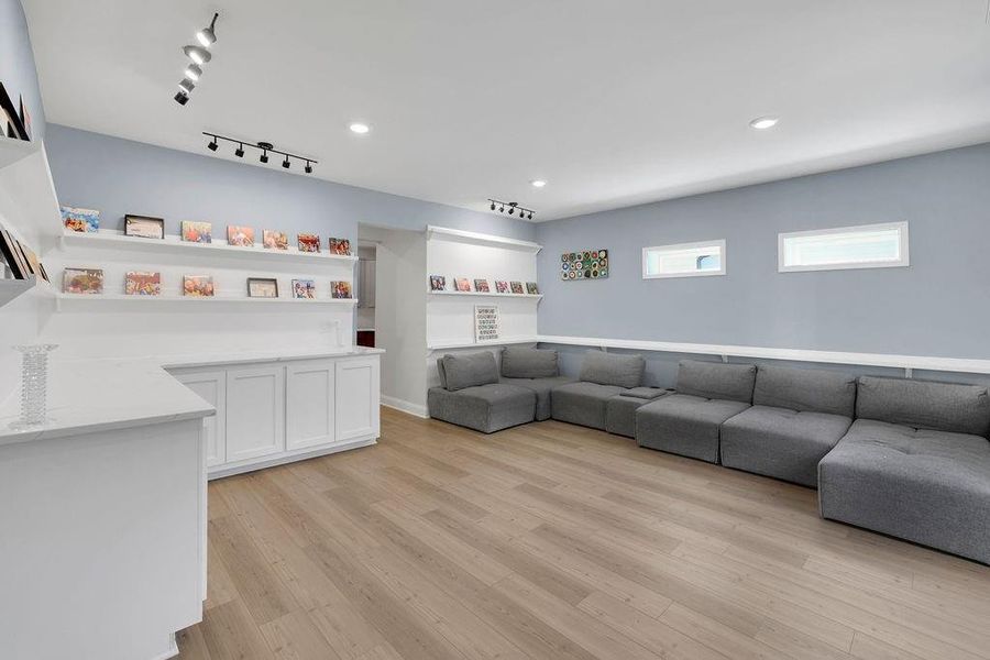 Furnished interior view inside a new home in , Flowery Branch (Image 13).
