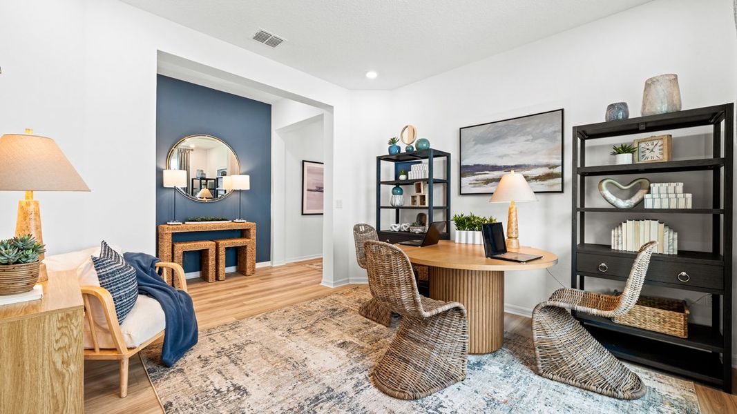 Furnished interior view inside a new home in Timber Ridge, Plant City (Image 9).