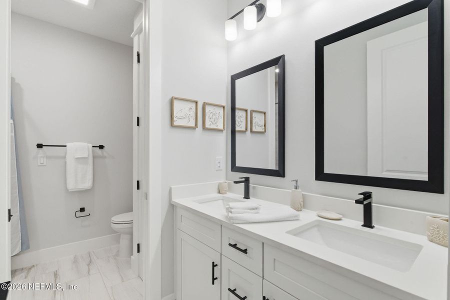 Furnished interior view inside a new home in , Jacksonville Beach (Image 50).