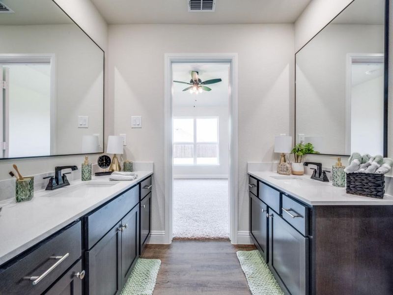 Furnished interior view inside a new home in , Sanger (Image 7).