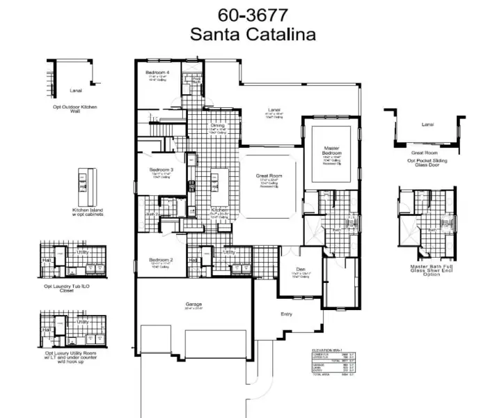 2D floor plan layout of this home in Kingston South Real Estate and Homes for Sale in Estero, FL - Neal Communities, Estero, FL (Image 3). 2D floor plan layout of this home in Kingston South Real Estate and Homes for Sale in Estero, FL - Neal Communities, Estero, FL (Image 3).