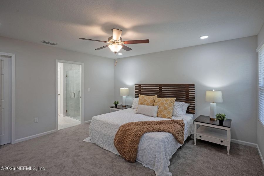 Furnished interior view inside a new home in , Jacksonville (Image 13).