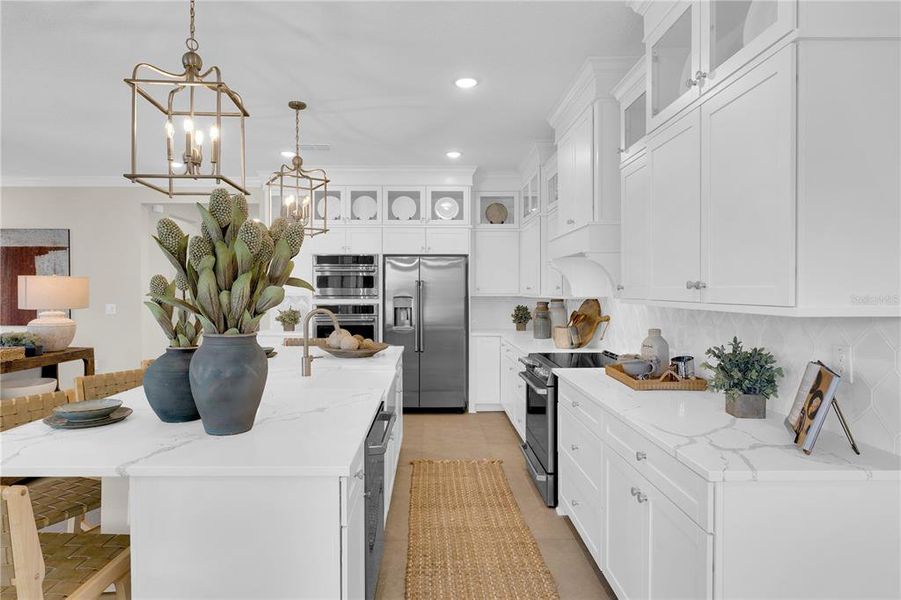 Furnished interior view inside a new home in , Winter Garden (Image 12). Furnished interior view inside a new home in , Winter Garden (Image 12).