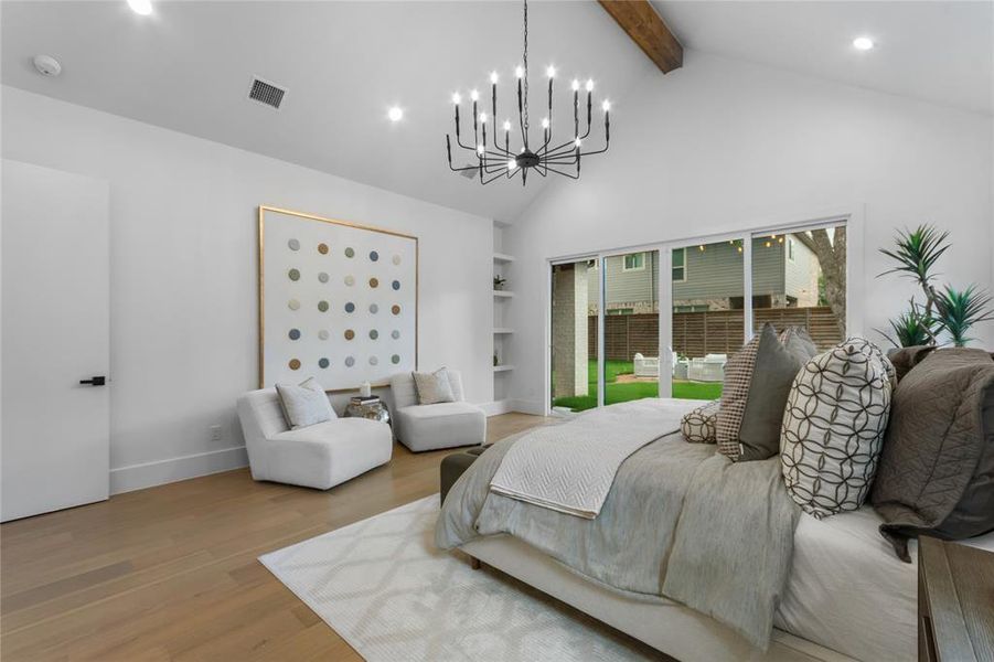 Furnished interior view inside a new home in , Dallas (Image 29). Furnished interior view inside a new home in , Dallas (Image 29).