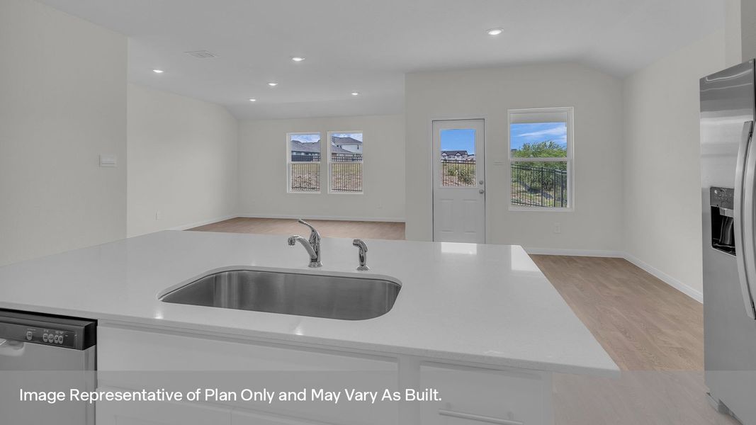 Furnished interior view inside a new home in Trace, San Marcos (Image 8). Furnished interior view inside a new home in Trace, San Marcos (Image 8).