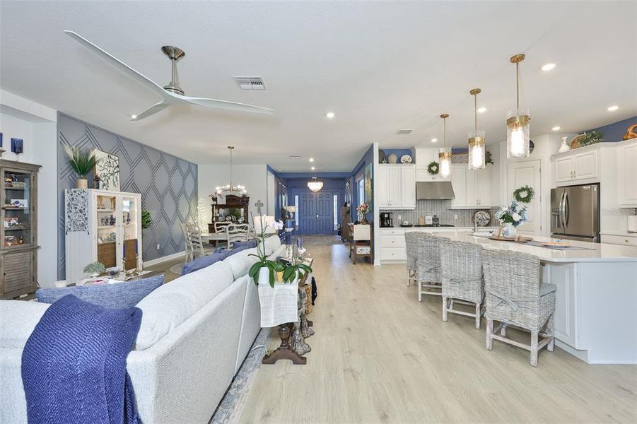 Furnished interior view inside a new home in Esplanade at Artisan Lakes, Palmetto (Image 29).