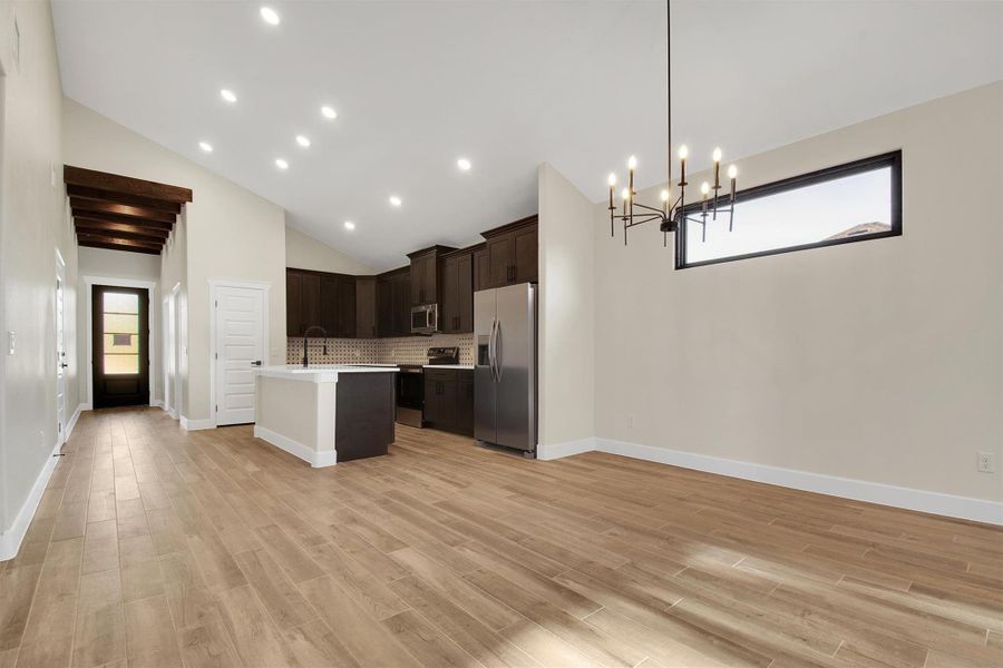Furnished interior view inside a new home in , Bastrop (Image 16).