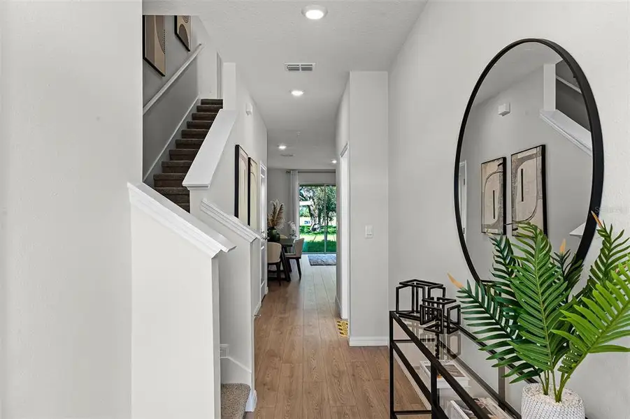Furnished interior view inside a new home in Nona West, Orlando (Image 4).