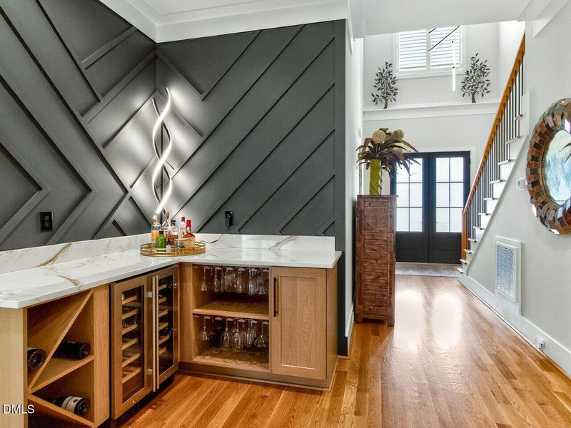 Dry Bar In Family Room