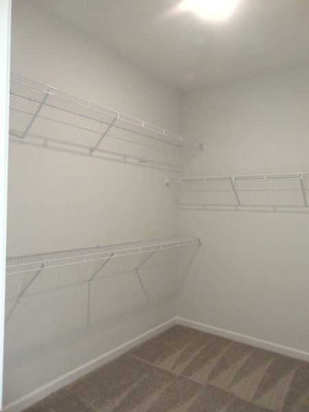 The closet with plenty of space and racks to store with your belongings The closet with plenty of space and racks to store with your belongings