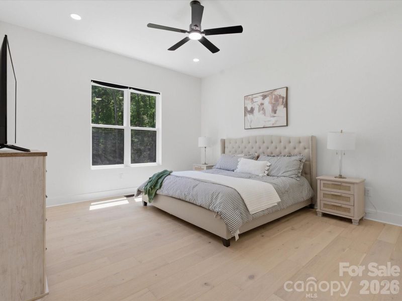 Furnished interior view inside a new home in , Monroe (Image 36).