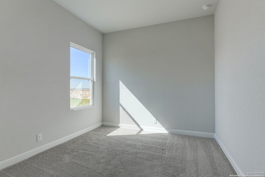 Spacious, unfurnished interior of a new home in Enclave at Hennersby Hollow 50's, San Antonio (Image 21). Spacious, unfurnished interior of a new home in Enclave at Hennersby Hollow 50's, San Antonio (Image 21).