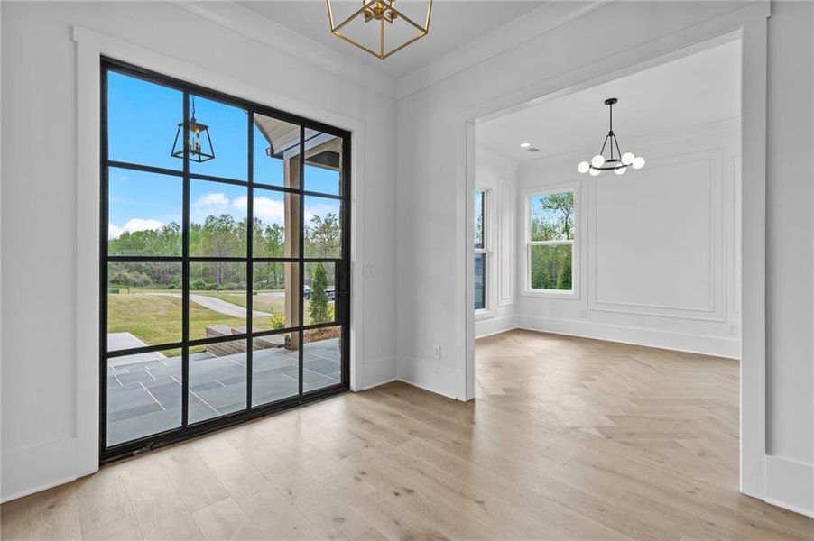 Spacious, unfurnished interior of a new home in , Dacula (Image 48). Spacious, unfurnished interior of a new home in , Dacula (Image 48).