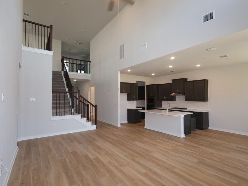Spacious, unfurnished interior of a new home in Edgewood, Leander (Image 12). Spacious, unfurnished interior of a new home in Edgewood, Leander (Image 12).