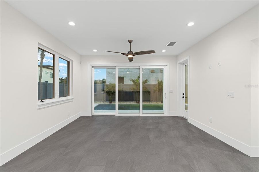 Spacious, unfurnished interior of a new home in , New Smyrna Beach (Image 88).