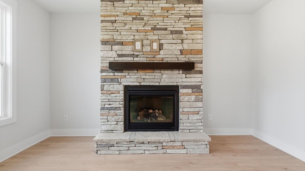 Furnished interior view inside a new home in The Reserve at Livingston Park, Easley (Image 17).
