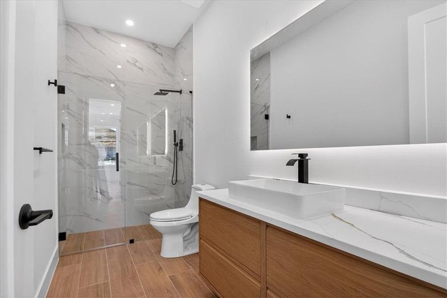 Furnished interior view inside a new home in , Canton (Image 21).