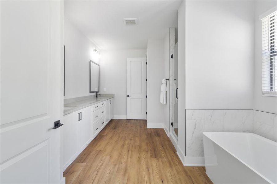 Furnished interior view inside a new home in Bella Terra, Hudson (Image 30).