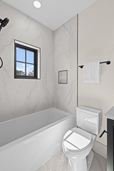 Furnished interior view inside a new home in , Charleston (Image 60).