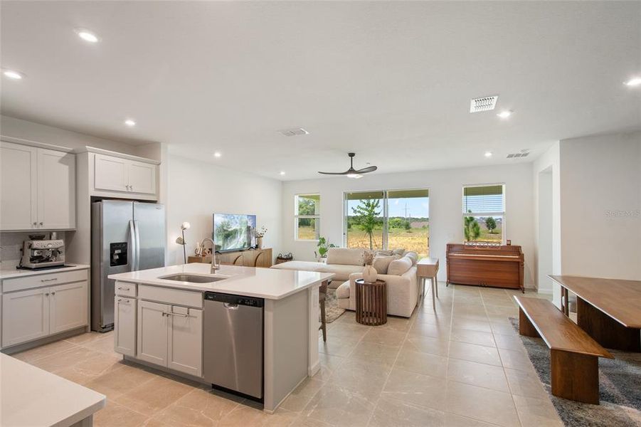 Furnished interior view inside a new home in Waterbrooke, Clermont (Image 43).