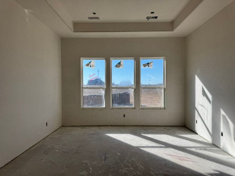 In-progress construction of a new home in Rocky Top, Krum, TX (Image 12).