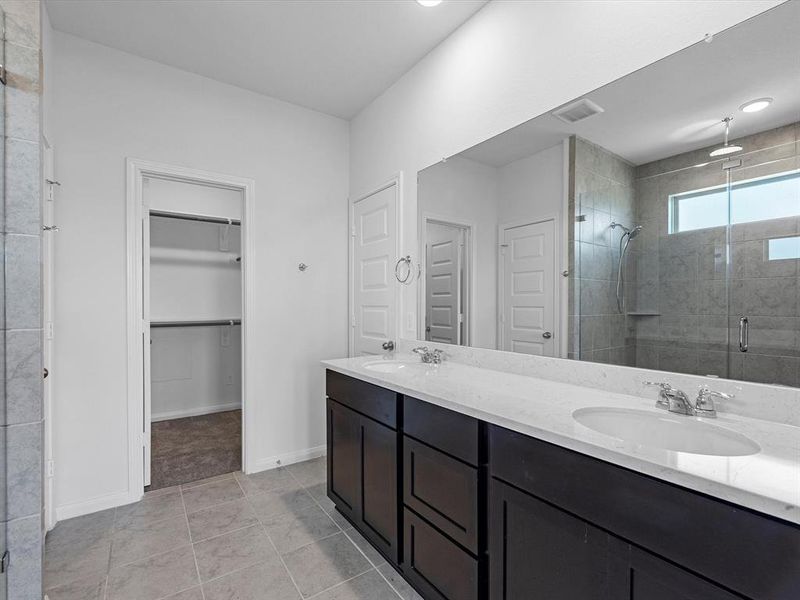 Furnished interior view inside a new home in Barton Place, Cleveland (Image 4).
