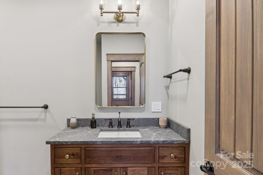 Furnished interior view inside a new home in , Maggie Valley (Image 12).