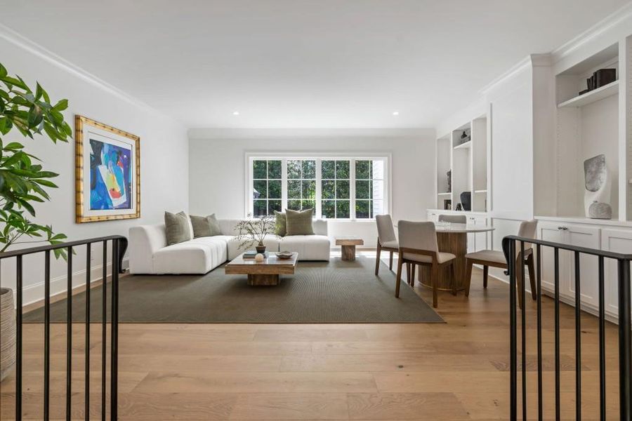 Furnished interior view inside a new home in , Atlanta (Image 35). Furnished interior view inside a new home in , Atlanta (Image 35).