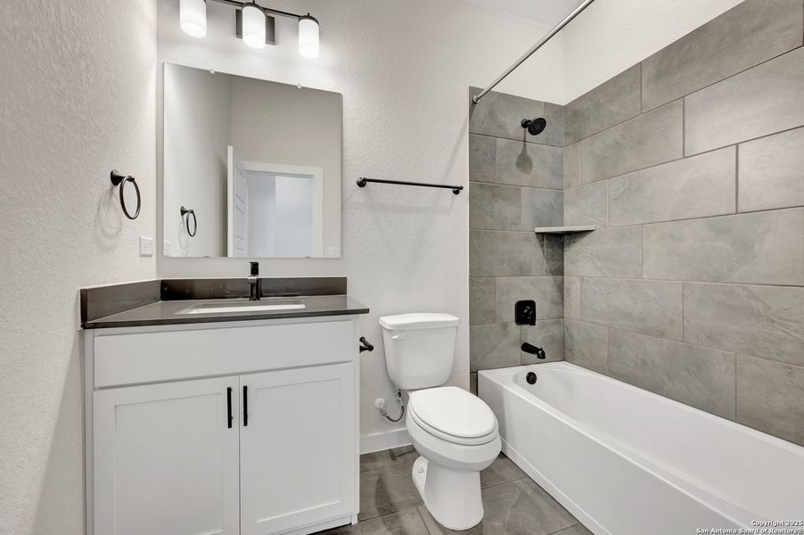 Furnished interior view inside a new home in Mayfair - Select Classic Series, New Braunfels (Image 10).