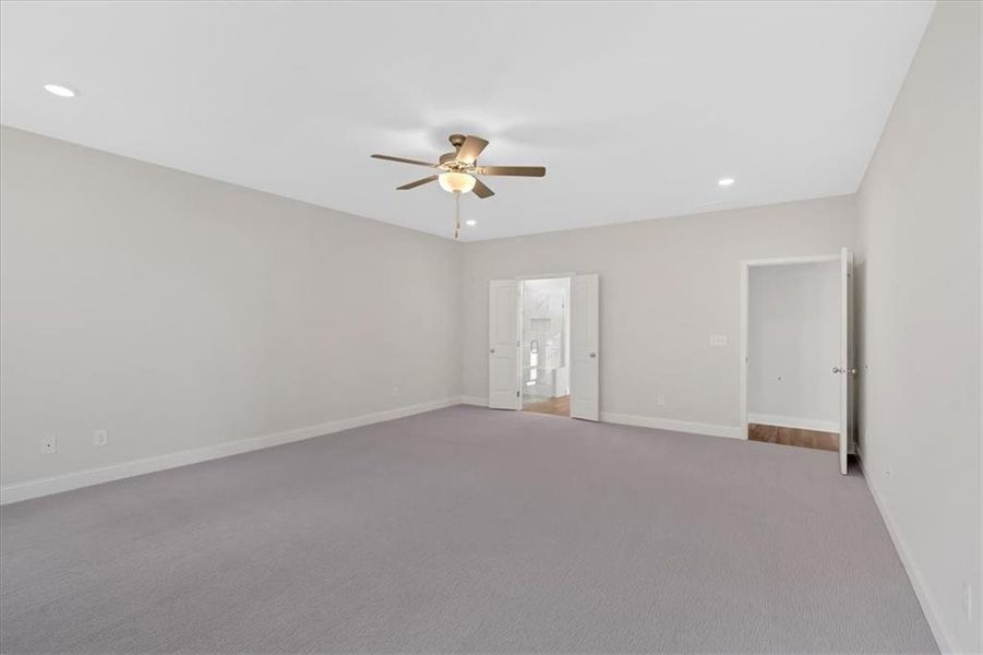 Spacious, unfurnished interior of a new home in Stratford at NatureWalk, Dallas (Image 41).