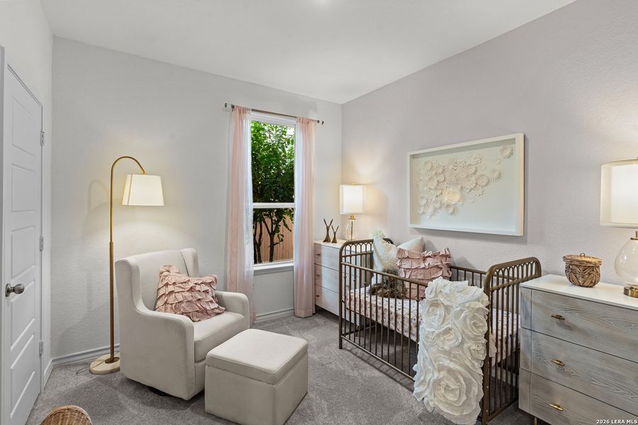Furnished interior view inside a new home in Davis Ranch, San Antonio (Image 12).