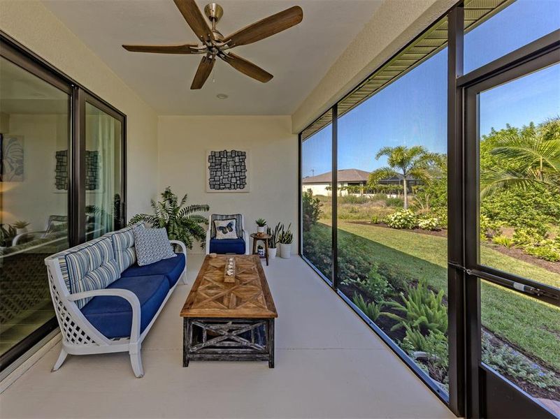 Exterior details and patio area of a home in , Rotonda West (Image 4).