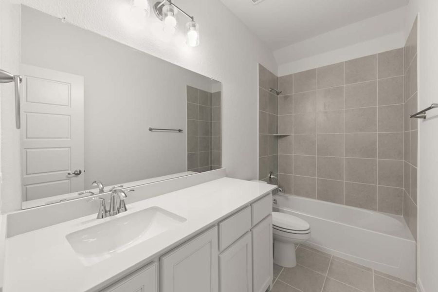 Furnished interior view inside a new home in Sutton Fields, Celina (Image 10). Furnished interior view inside a new home in Sutton Fields, Celina (Image 10).