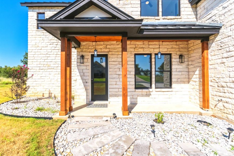 Exterior details and patio area of a home in , Horseshoe Bay (Image 16). Exterior details and patio area of a home in , Horseshoe Bay (Image 16).