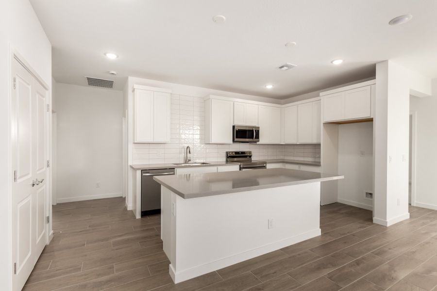 Furnished interior view inside a new home in The Villages at North Copper Canyon, Surprise (Image 5).
