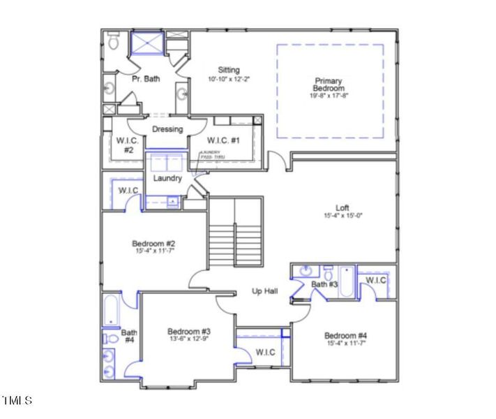 Homesite 217 CWL 2 floor