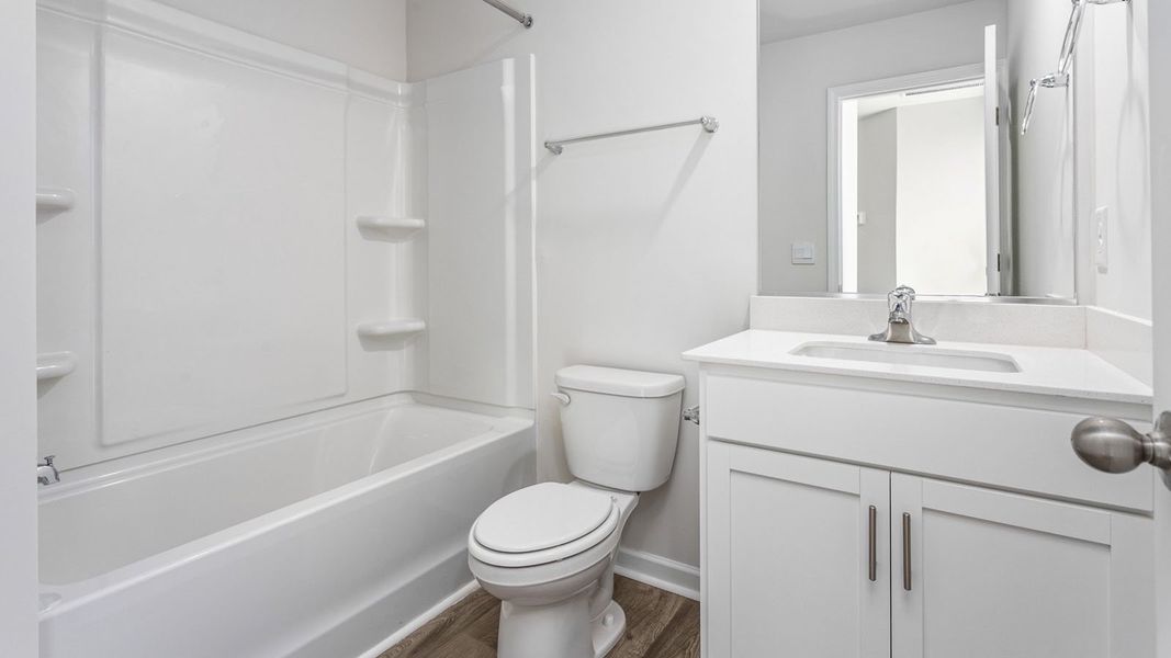 Furnished interior view inside a new home in Henley Ridge, Graham (Image 9).