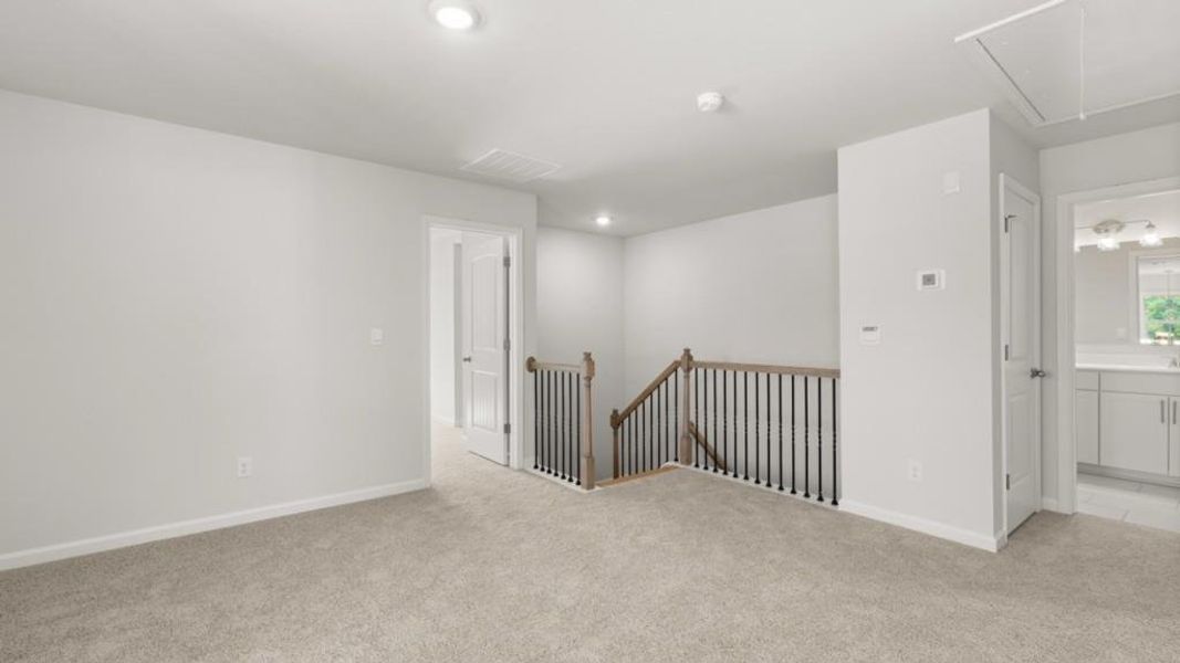 Spacious, unfurnished interior of a new home in Butner Estates, South Fulton (Image 24).