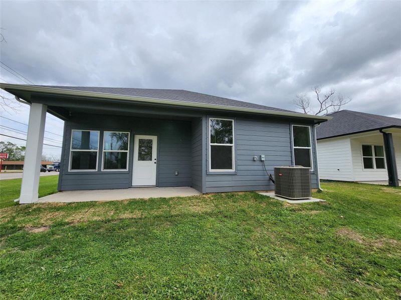 Exterior details and patio area of a home in , West Columbia (Image 2). Exterior details and patio area of a home in , West Columbia (Image 2).