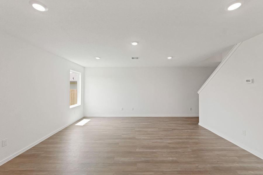 Spacious, unfurnished interior of a new home in The Canopies, Splendora (Image 12). Spacious, unfurnished interior of a new home in The Canopies, Splendora (Image 12).