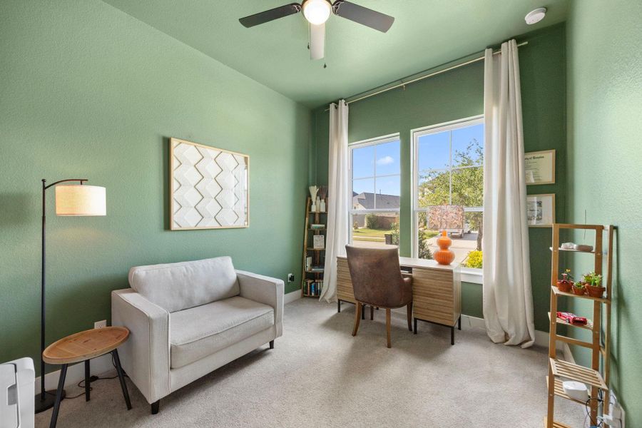 Furnished interior view inside a new home in , Fulshear (Image 18).