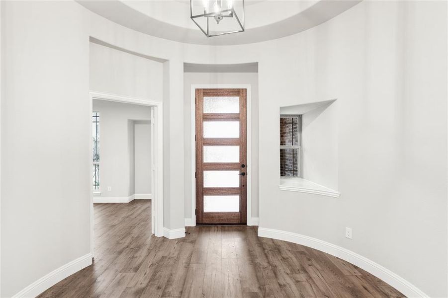 Spacious, unfurnished interior of a new home in Stone River Glen 60s, Royse City (Image 12).