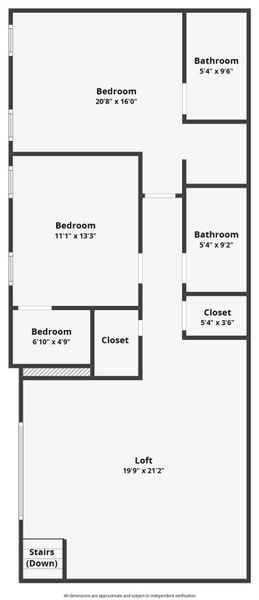 2D floor plan layout of this home in , Port St. Lucie, FL (Image 33).