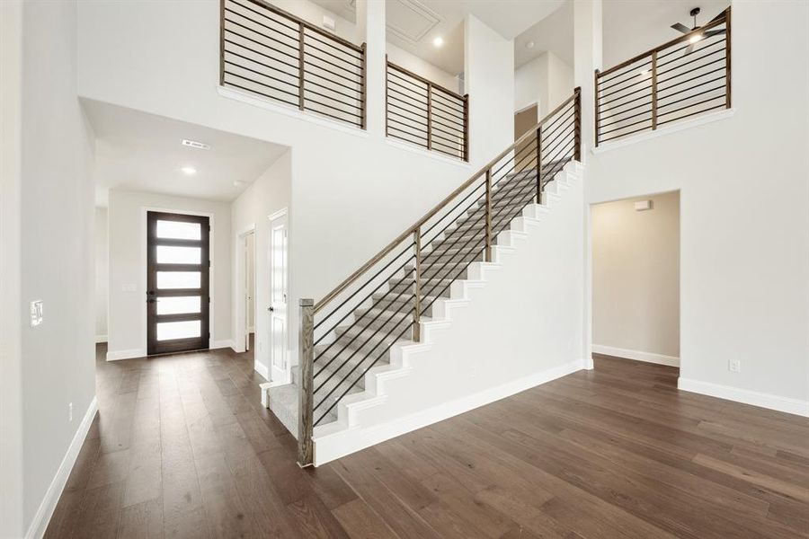 Spacious, unfurnished interior of a new home in ArrowBrooke, Aubrey (Image 38). Spacious, unfurnished interior of a new home in ArrowBrooke, Aubrey (Image 38).