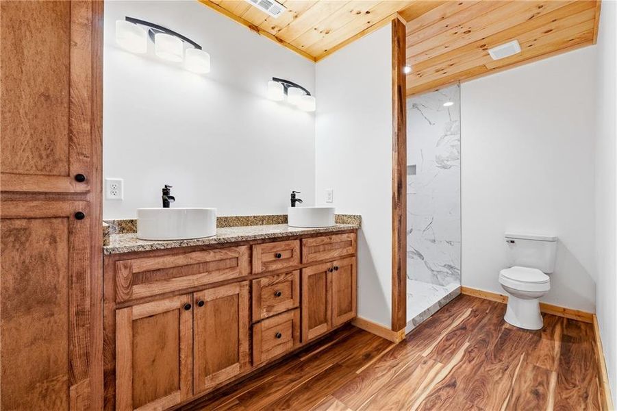 Furnished interior view inside a new home in , Ellijay (Image 24).