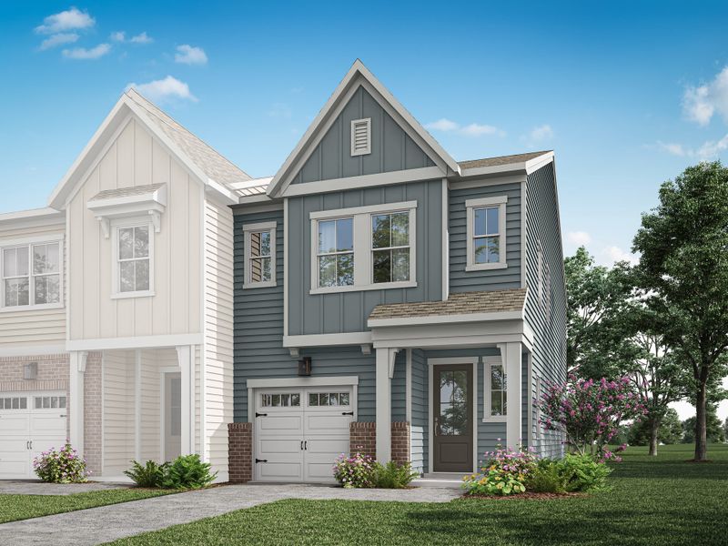 Image 13 representing the Mitchell by Tri Pointe Homes in The Grove at Latta Park, Durham, NC.