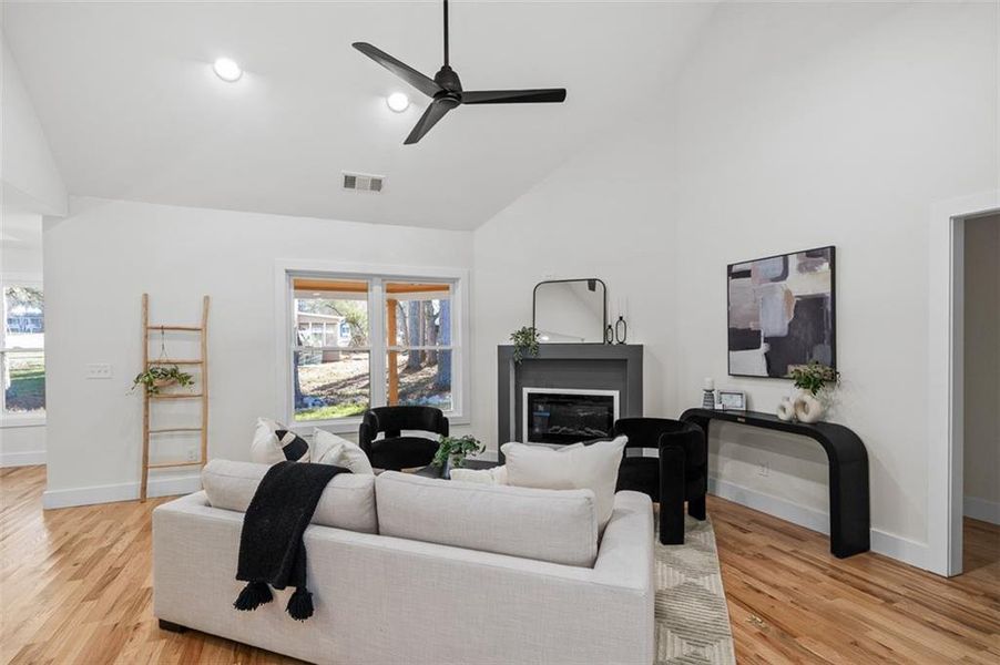 Furnished interior view inside a new home in , Snellville (Image 15).