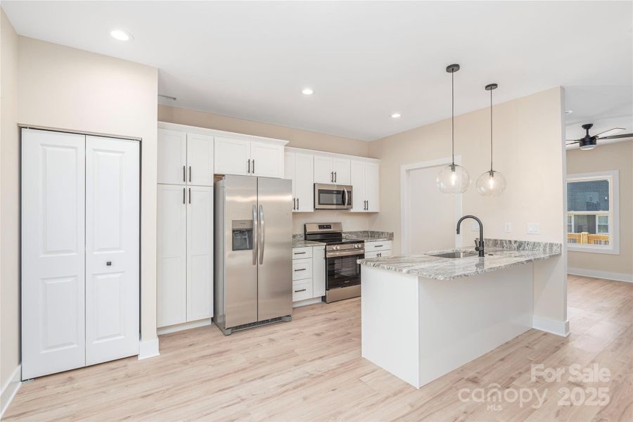 Furnished interior view inside a new home in , Asheville (Image 10).