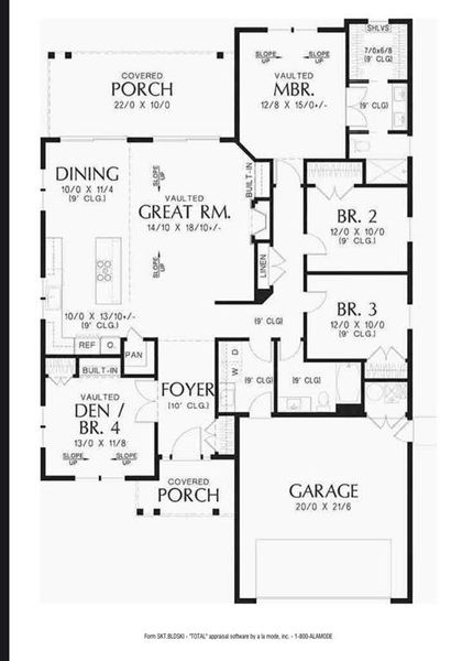 2D floor plan layout of this home in , Early, TX (Image 2).