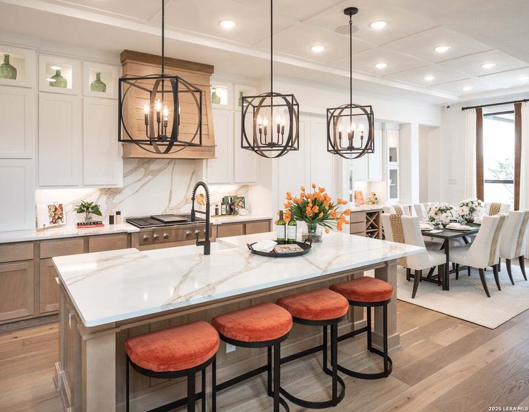 Furnished interior view inside a new home in Veramendi, New Braunfels (Image 9).